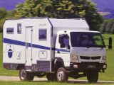 The wide-tracked Mitsubishi Fuso Canter makes a great base vehicle, too