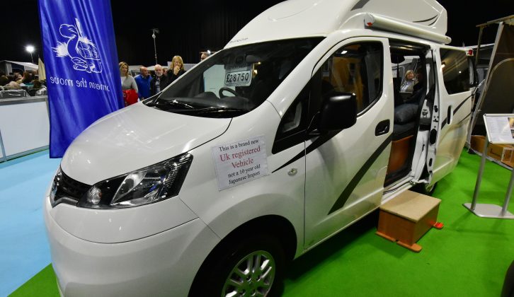 The Nissan-based ’van from East Neuk Campervans costs £28,750