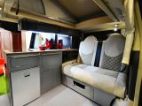 These innovative ’vans from Eco Campers have sliding induction hobs and have a range of up to 1000 miles!