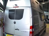 The total height of this two-berth van conversion is 2.99m