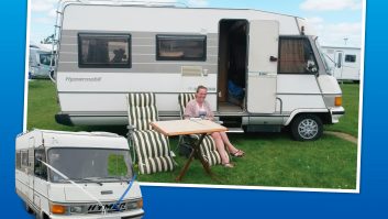 Henry the Hymer is a far cry from Ian's grandparents' Commer – read more in our latest blog