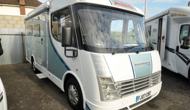 This ’van has a licence-friendly MTPLM of 3495kg and is a manageable 5.99m long