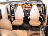 The upholstery of this Harbour Creek Westfalia Columbus 641E gives this ’van a very distinctive feel