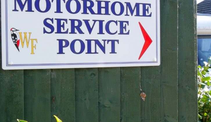 Wareham Forest Tourist Park also has the convenience of a motorhome service point, plus five-star facilities