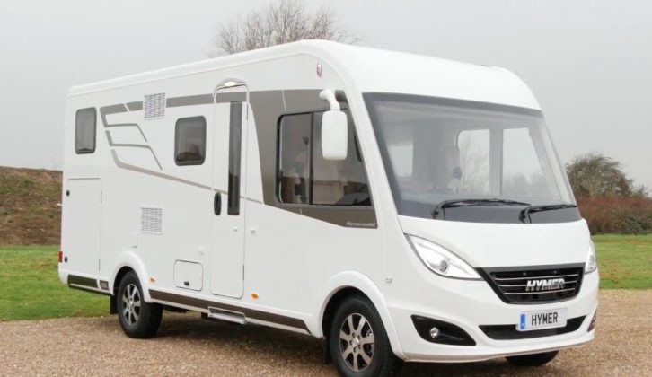 We're also taking a look at this lightweight Hymer A-class, in this week's Practical Motorhome TV show