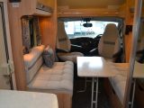 Enjoy more headroom in the front parallel lounge than in its 196 stablemate, as there's no dropdown bed
