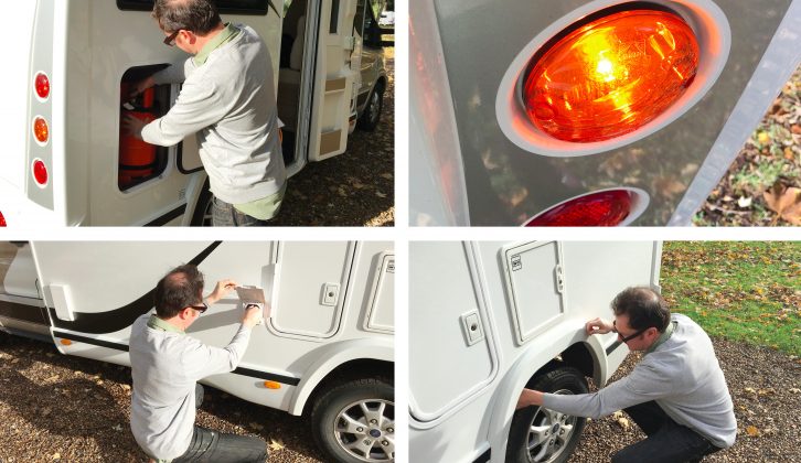 Check the condition of your motorhome, its lights, tyres, water and gas systems and more, before you hit the road