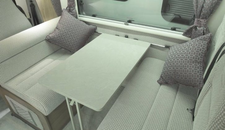 Tune in to Practical Motorhome TV to see the twin-lounge Auto-Trail Frontier Scout – at the front the large window lets you enjoy the view