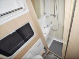 You’ll need to remember to close the blind before using the washroom in this Auto-Sleeper Warwick XL!