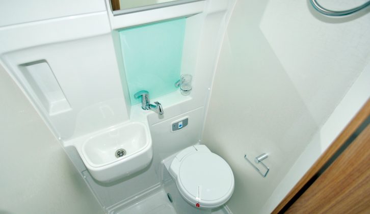 The Autocruise Alto's washroom is a little restrictive, but it is well specified