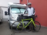 The Benimar Tessoro 481 proved to be the perfect base for one man and his bike
