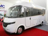 Hoping to tempt British buyers, this Frankia is priced from £75,995 OTR – our test ’van was stickered at £87,115