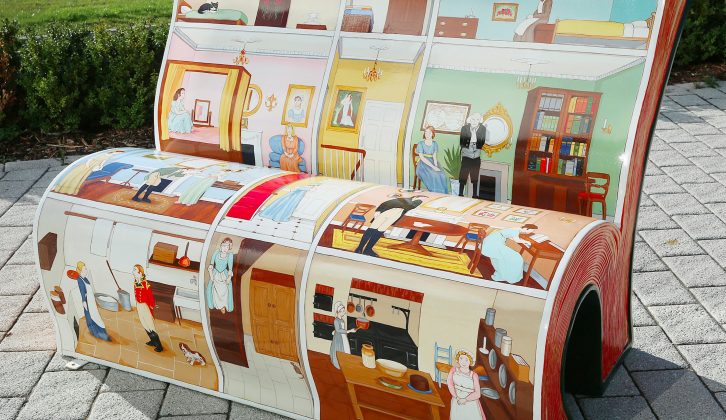 Read our blog to find out about the 24 unique BookBenches, each inspired by Jane Austen