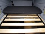 Slats should provide a more secure surface for the bed in the SsangYong Turismo Tourist's pop-up roof