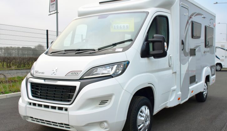 The Peugeot Boxer-based Elddis Accordo 120 has an MTPLM of 3300kg