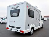 Options available on this 2017-season Elddis motorhome include a tow bar (£590) and a Fiamma Pro bike rack (£215)