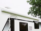 The roll-out canopy awning comes as standard on the Autograph (a cap with an aerodynamic profile is now fitted to the leading edge)