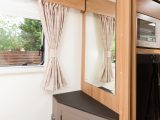 A dressing-table unit in the rear bedroom is just what you need before heading out to greet the day and comes with a socket, too