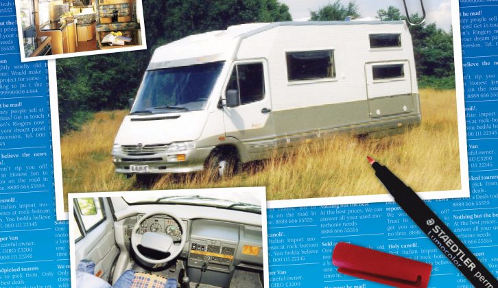 All Ecovip ’vans were white and burnished gold – find out what to look for if you fancy one of these motorhomes