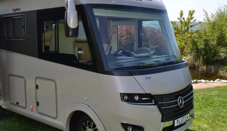Frankia's new motorhomes for 2018 have a matt finish to their external graphics