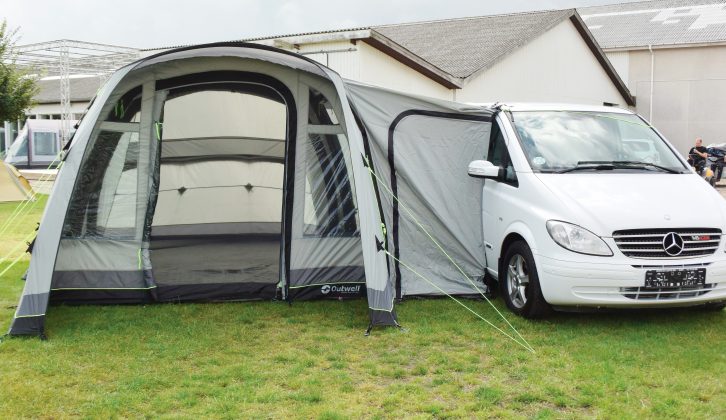 Perfectly suited to a camper van, the Outwell Ocean Road SA can up the sleeping accommodation by five, if you really want to push it
