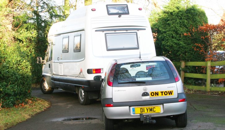 The Gross Train Weight refers to the motorhome and what it is towing