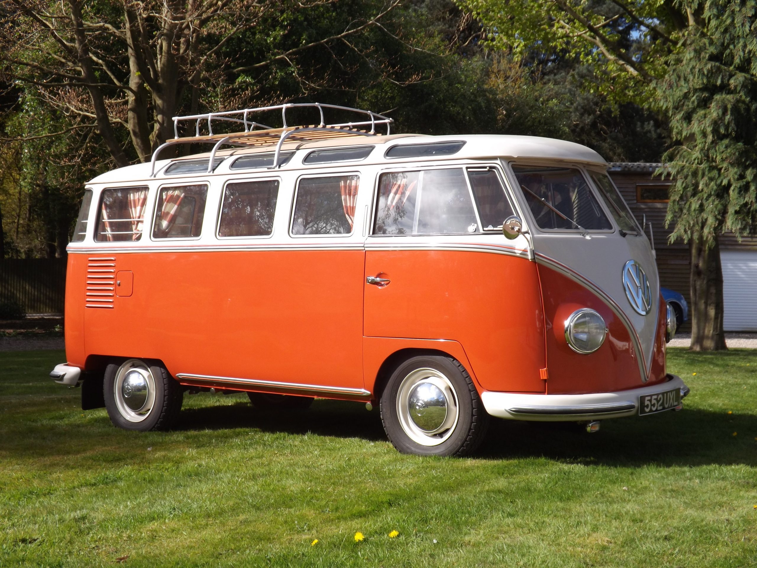 old vw camper van