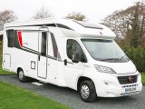 The 2017 Bürstner Lyseo t 744 is 7.49m (24" 7') long and has quite a large rear overhang – it costs £49,495 OTR, £56,152 as tested