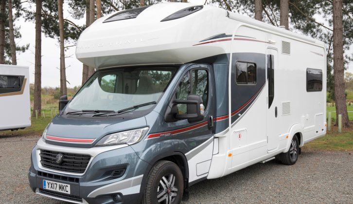 The Auto-Trail Frontier Scout starts at £70,648 OTR (£72,647 as tested) – this is the Hi-Line version