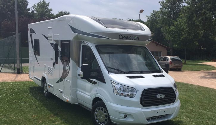 The Chausson 716 is the only completely new model for 2018 – seen here in Flash trim