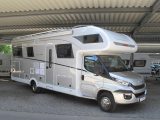 The Globetrotter XXL A 9000-2 sleeps six and is also priced at an eye-watering £117,990