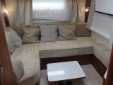 The Rapido 8094dF has this comfortable rear lounge, as well as another at the front of the ’van