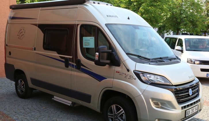 There are no major changes for the Knaus BoxStar range of van conversions, including this Road 2BE model, for 2018