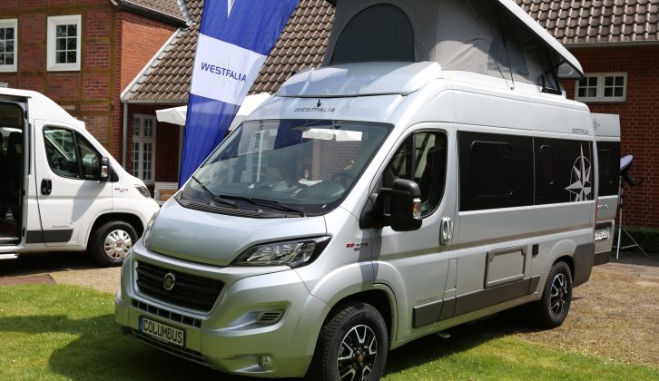 There is a new 5.4m-long model in Westfalia's Columbus range, the 540 D