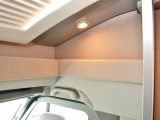 Spotlights and a rooflight are located above the cab area, which help make it a bright place to sit and relax, even at night-time