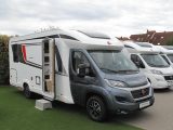 The Fiat Ducato-based Lyseo TD 744 has an eye-catching dark cab