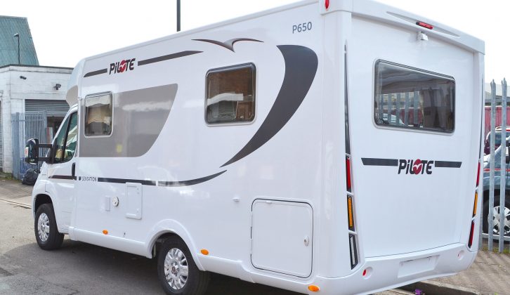 For a 6.49m-long motorhome, the 2017 Pilote Pacific P650U Sensation packs in a lot for touring twosomes