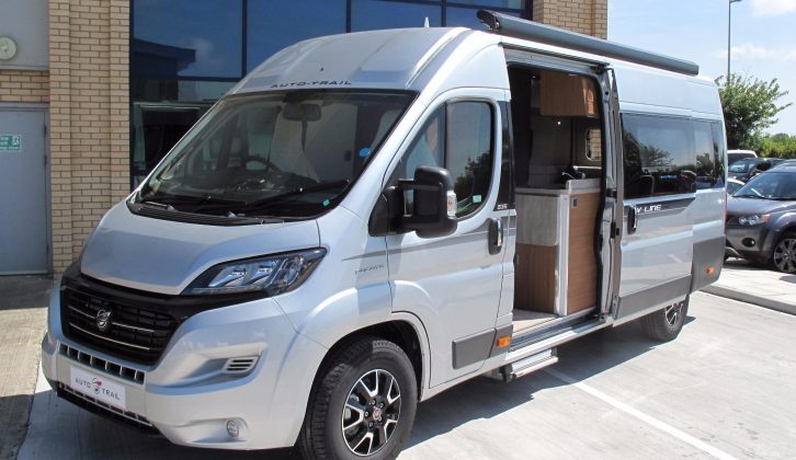 This Ducato-based Auto-Trail V-Line 635 showcases the £1795 ‘Sports’ pack