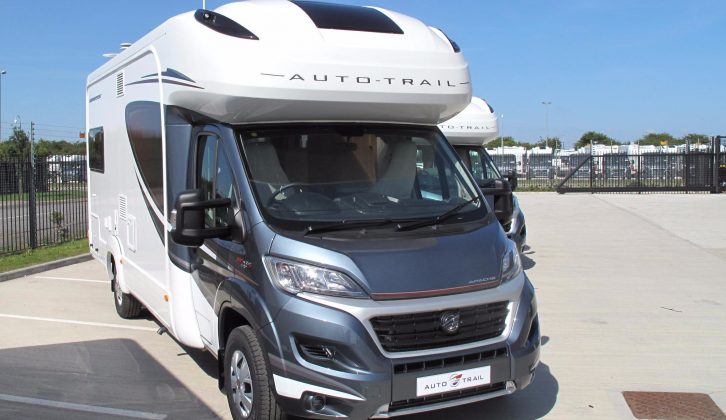 Here is the 2018 Auto-Trail Apache 634 which is 7.36m long