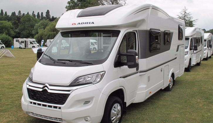 Here is the Relay-based Adria Matrix Axess M 670 SL, priced from £56,925