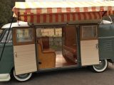 When auctioned last weekend at the Silverstone Classic, this 1964 camper sold for £67,000