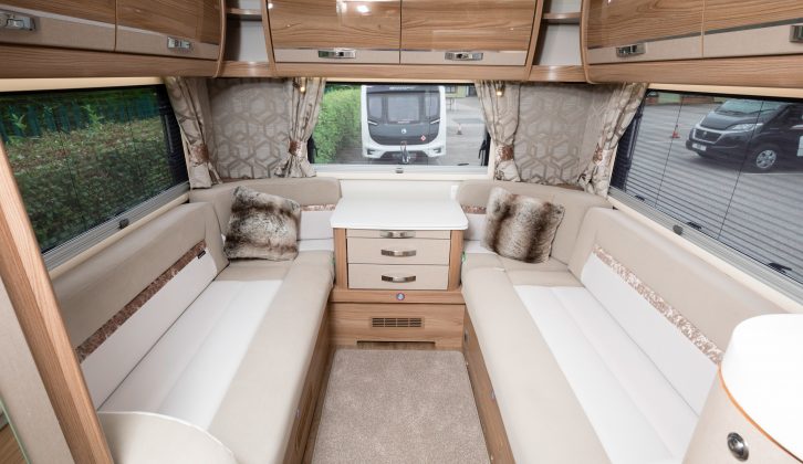 And you also get this large rear lounge in the six-berth Kon-Tiki 649