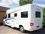The low-frame Fiat Ducato chassis means an entrance step is not needed on the Swift Escape 685