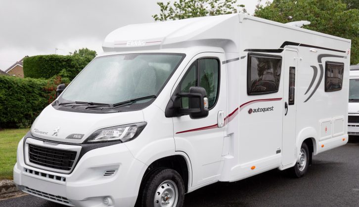 The 2018 Elddis Autoquest 155 is another two-berth – it costs £42,381