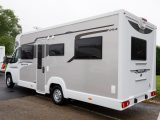 Champagne sidewalls with new graphics make the 2018-season Elddis Encore motorhomes stand out