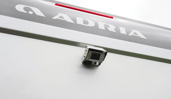 Reversing cameras are fitted as standard to all UK-market models
