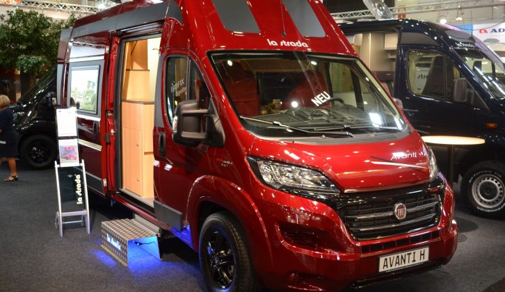 Also from La Strada is the new Avanti H, which is Fiat Ducato based