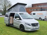 You get an unusually high pop-top in this Mercedes-Benz-based camper van from Devon Conversions