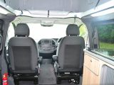 The foot-operated parking brake
means that the aisle in the middle of the cab is kept clear to provide easy access to the rear of the vehicle