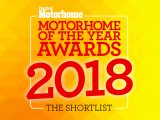 Read on to find out which ’vans have been shortlisted for our prestigious Motorhome of the Year Awards 2018!